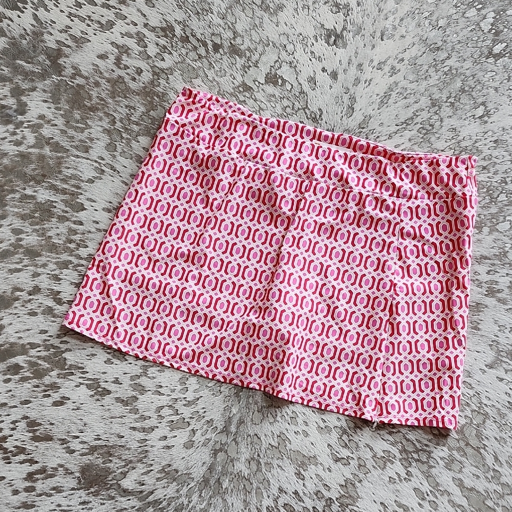 Jude Connally Morgan Geometric Print Skort SzXXL